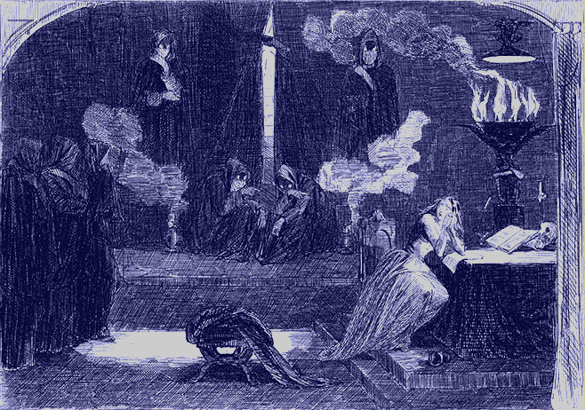 The Chamber of Mystery by Hablot Knight Browne